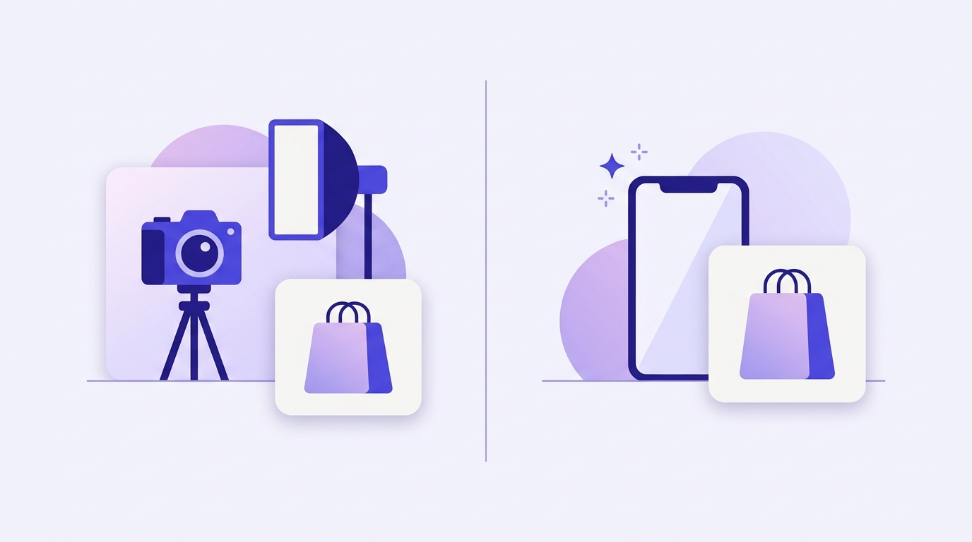 Flashpub ou un photographe pro pour vos photos produits ?