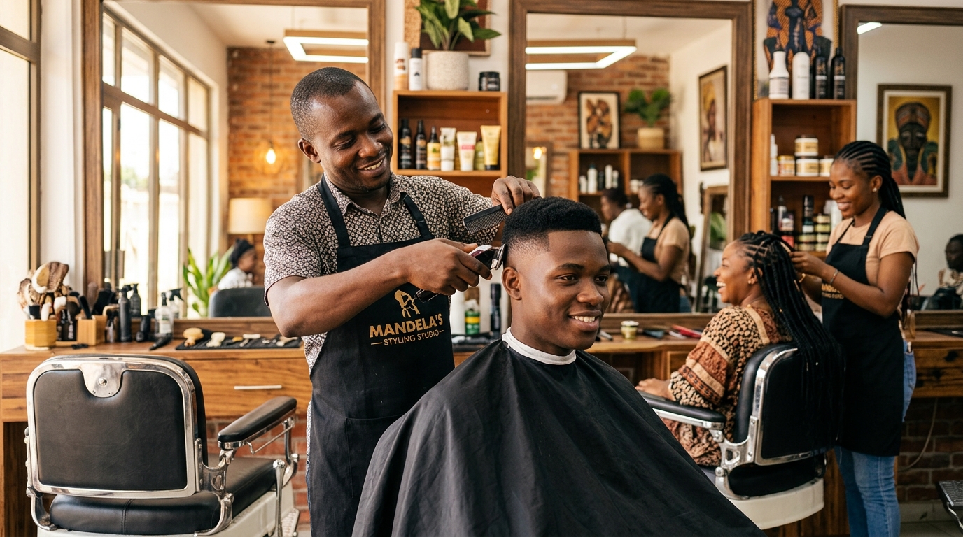 Idées de pub pour salon de coiffure et institut de beauté