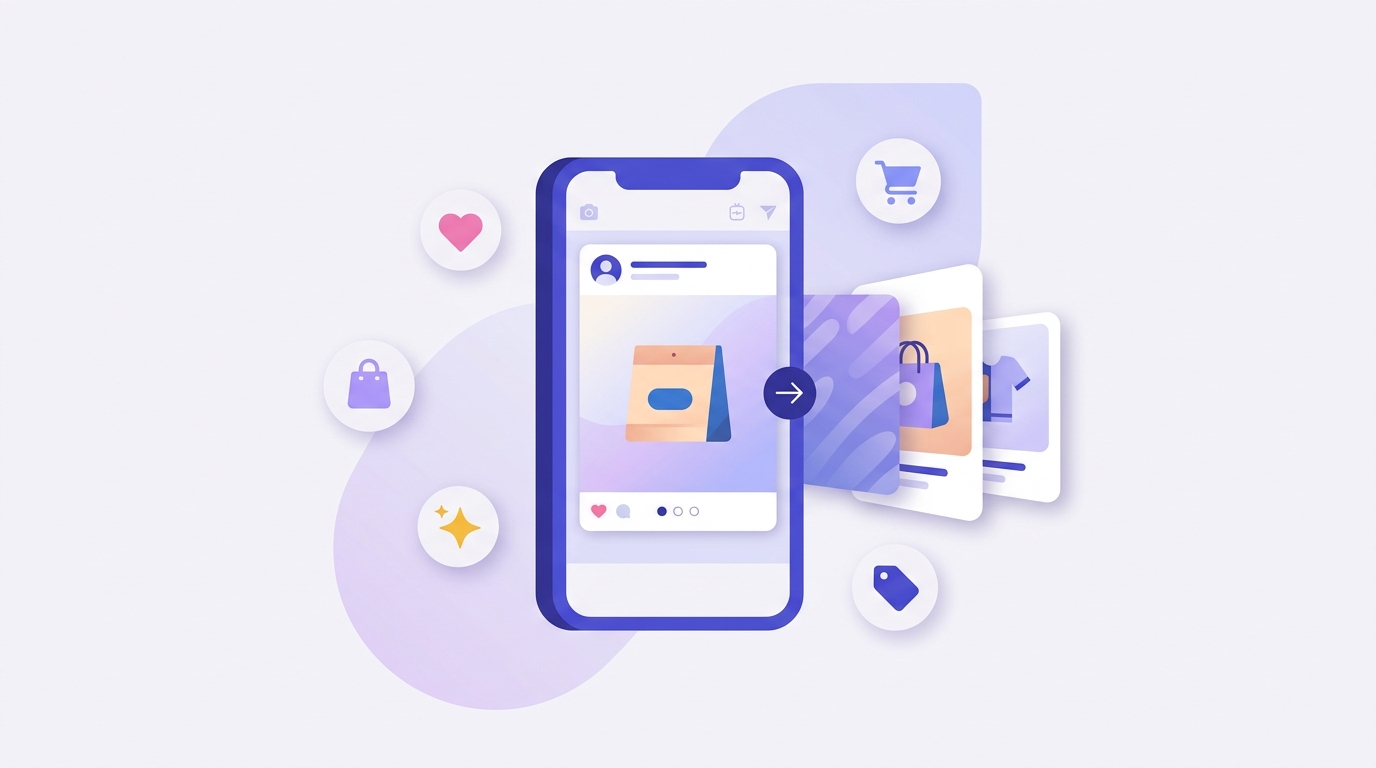 Créer un carrousel Instagram et Facebook qui vend vraiment