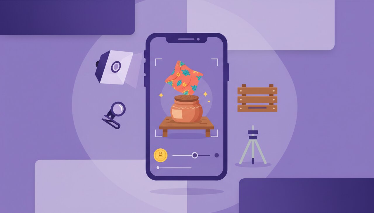 Comment photographier ses produits avec un téléphone (guide simple)