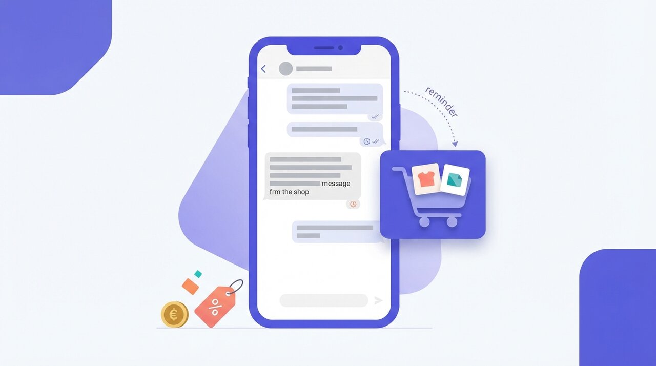 Relancer un panier abandonné sur WhatsApp : messages qui récupèrent la vente